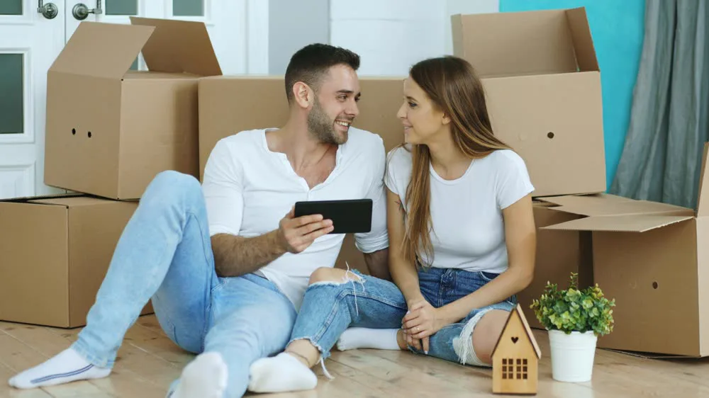 First-time home buyer reviewing mortgage documents in the UAE