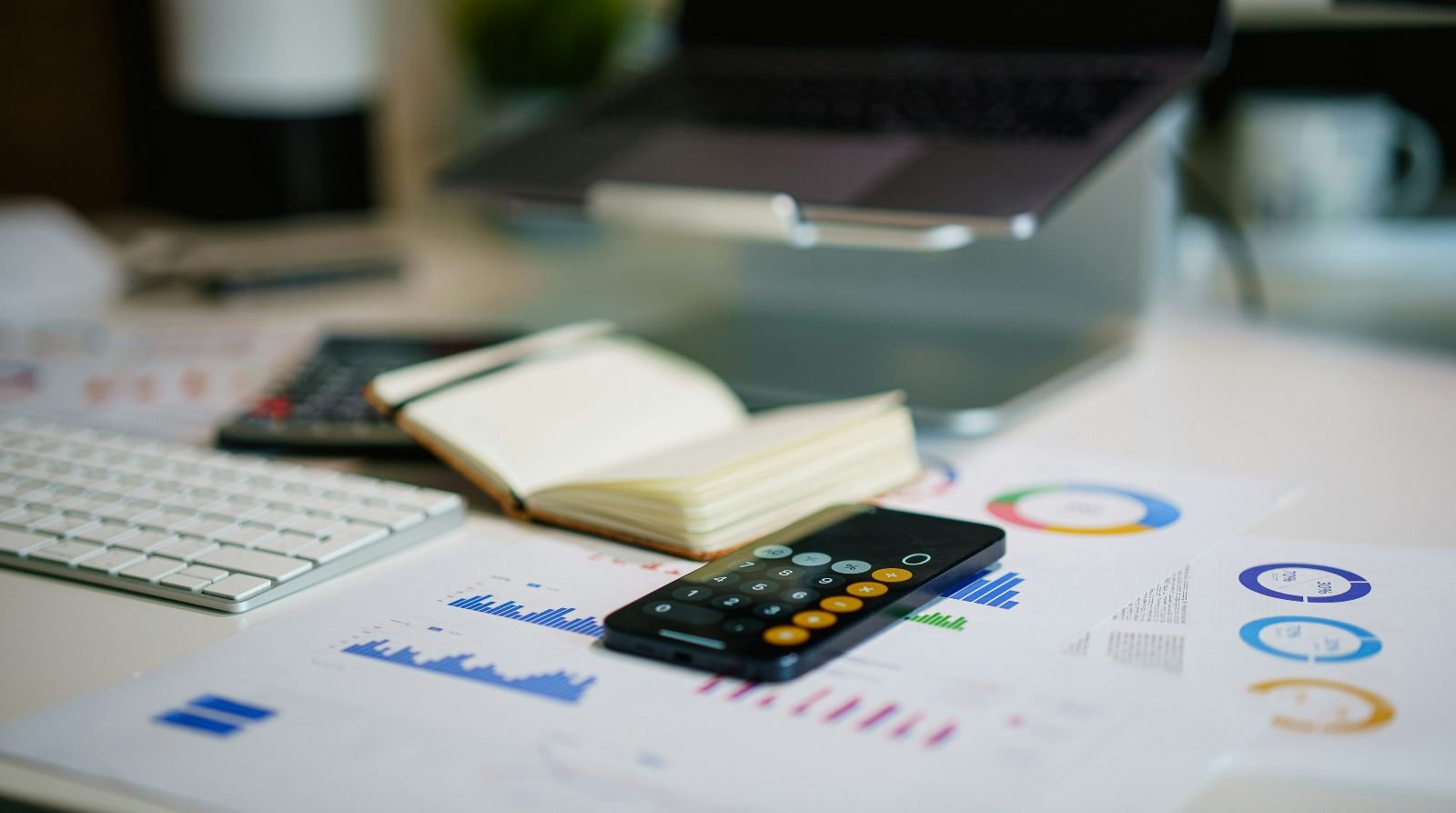 Calculator and mortgage rate charts on a desk, for the September 2026 UAE mortgage rate update